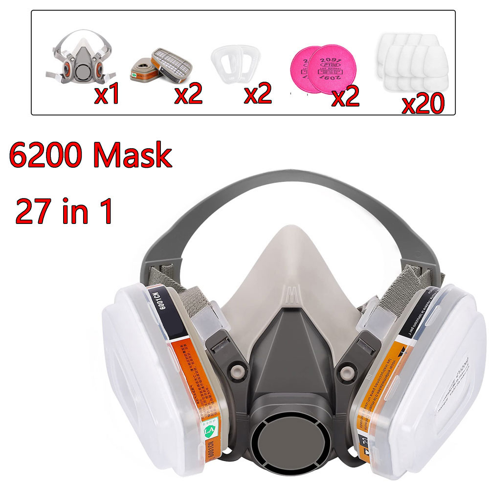 Gasmaske 6200 Set für Fahrzeug – Dust Mask Construction Bewertung und Preis
